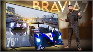 Sony Bravia 7 75quot Unboxing amp First Look  Mini LED TV Experience🔥🔥🔥 [upl. by Caylor589]