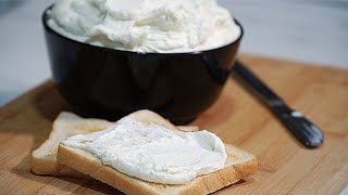 CREAM CHEESE In under 30 mins CANT BUY  CAN MAKE [upl. by Isleana]