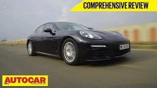 Updated 2013 Porsche Panamera  Comprehensive Review  Autocar India [upl. by Holmann]