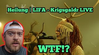 Heilung  LIFA Krigsgaldr LIVE  Reaction [upl. by Hamforrd]