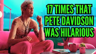 17 Times That Pete Davidson Was Hilarious SNL [upl. by Aikrehs]