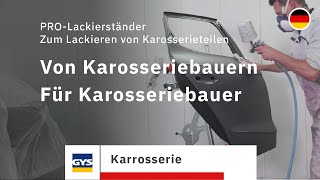 PROLackierständer Zum Lackieren von Karosserieteilen  Von Karosseriebauern für Karosseriebauer [upl. by Nimrahc861]