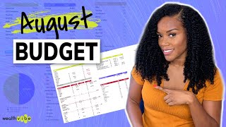 Millennial Living on Less Than 1000 a Month  August Budget [upl. by Sculley]