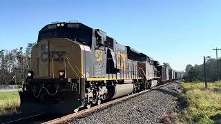 CSX 4755 on M650  Valdosta  1022024 [upl. by Bathsheba353]