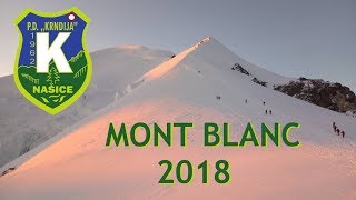 Mont Blanc 2018 normal route [upl. by Haywood]