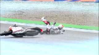 Moto2 Crash Reel [upl. by Alden]