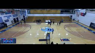 Hillcrest vs Unity Christian High School Girls Varsity Volleyball [upl. by Airretal]