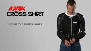 Knox Cross Shirt Body Protector Fitting Video  GhostBikes [upl. by Aramo]