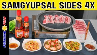 Samgyupsal Side Dishes [upl. by Barbette]