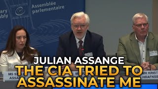 Julian Assange  The CIA Tried to Assassinate Me [upl. by Roberts536]