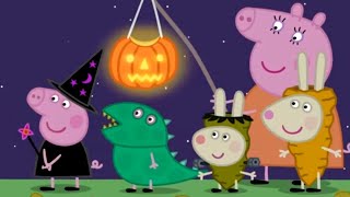 Peppa Pigs Best Halloween Party  Peppa Pig Official Family Kids Cartoon [upl. by Burton]