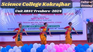 Anglai Boro Sikla  trio dance  UnitABSU sciencecollege kokrajhar sck SCK [upl. by Cthrine218]