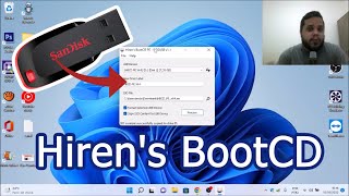 Hirens Boot Como Montar no Pen Drive  2022 Hirens BootCD PE [upl. by Kilam605]