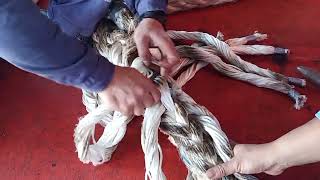 How to splice 12 strand Mooring Lines [upl. by Percival]