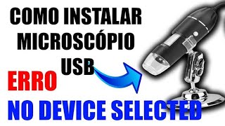 como resolver de uma vez por todas erro no programa do microscopio usb yawcam [upl. by Lauralee33]