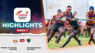 HIGHLIGHTS – Prince of Wales’ College vs Sri Sumangala College – Div 1 Segment B  DSRL24 [upl. by Lula396]