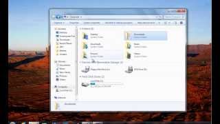 Add folders to Computer in Windows 7 to make it similar to Windows 8 with This PC Tweaker [upl. by Ahsinyar361]