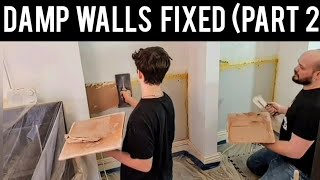 DAMP WALL REPAIR COVENTRY part 2 [upl. by Nerti]