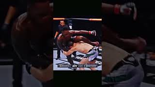 Scoring Adesanya vs Whittaker 2 in 1 min shorts ufc israeladesanya robertwhittaker ufc305 [upl. by Anifled]