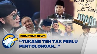 Usai Minta Maaf Hendri Satrio Miftah Rangkul Tukang Es Teh Dengan Intimidasi  Primetime News [upl. by Eleda]