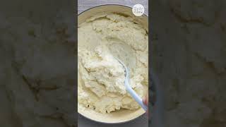 These sour cream mashed potatoes will be your claim to fame mashedpotatoes [upl. by Aihsel]