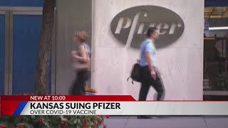 Kansas sues Pfizer over COVID19 vaccine [upl. by Regni951]