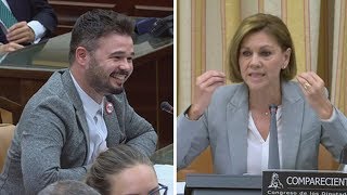 GABRIEL RUFIAN ERC saca de quicio a COSPEDAL PP en el Congreso 28052018 [upl. by Nylahsoj]