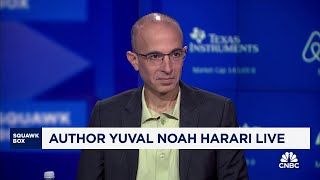 Finance is the ideal playing ground for AI says Yuval Noah Harari [upl. by Renner]