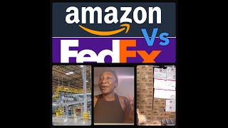 Fedex Vs Amazon  Outbound Package Handler [upl. by Ierdna]