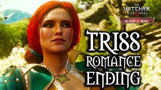 The Witcher 3 Blood and Wine  Triss Romance Ending [upl. by Cassondra]