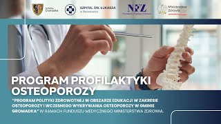 Program Profilaktyki Osteoporozy  Czym jest osteoporoza [upl. by Nobie]