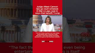 Judge Aileen Cannon Rips Up Court Schedule in MaraLago Case in Ways That Benefit Trump [upl. by Anileve]