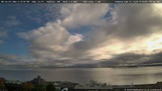 28 October 2024  Kinghorn WeatherCam Timelapse [upl. by Geddes792]