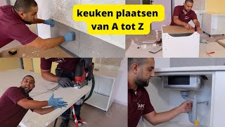 50 tips hoe een je een Ikea keuken plaatst aansluiten betegelen en afkitten [upl. by Edroi342]