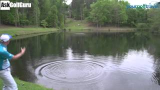 Augusta National Golf Club Skimming Challenge [upl. by Romo]