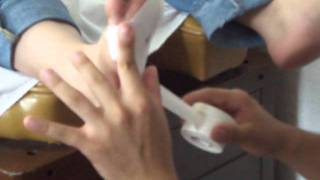 Vendaje con Tape para Fascitis Plantar [upl. by Jariv]