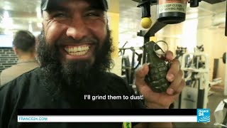 Who is Abu Azrael aka quotthe Iraqi Ramboquot and the quotDaesh Killerquot fighting IS jihadists [upl. by Farny]