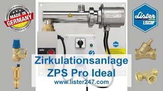 Zirkulationsanlage ZPS Pro Ideal  Für frostsichere Tränken [upl. by Moncear]