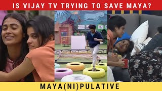 Bb7 jan 3rd review Maya openly gaslights Poornima Vishnu deciphers Maya and Poornima strategy [upl. by Karlie]