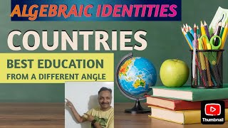 Algebraic Identities Derivationmaths utubevideo education [upl. by Bertie685]