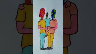 A cute story part 76 art shorts youtubeshorts viralvideos [upl. by Khosrow600]