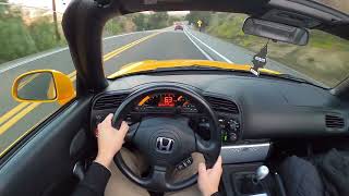 Honda S2000  POV TEST DRIVE  VTEC [upl. by Nesbitt]