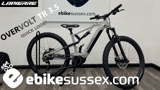 Lapierre Overvolt TR 35 eBike Quick Look [upl. by Attezi]