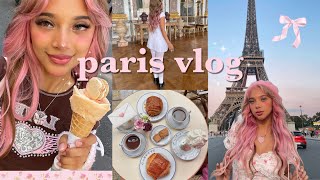 TRAVELING TO PARIS FOR THE FIRST TIME 🩰 paris vlog [upl. by Auqinet99]