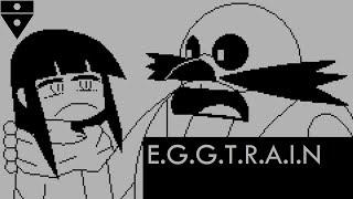 EGGTRAIN  Lagtrain but with EGGMANs vocals flashing lights warning [upl. by Ahseniuq]