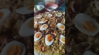 special creamy carbonara seafoods palabok special [upl. by Remat459]