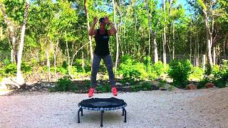 ‼️Not For the Faint Hearted‼️ 24 Mins Advanced Rebounding Workout on a Jumpsport Fitness Trampoline [upl. by Nahsad]