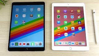 iPad Pro 105 vs iPad 2018 [upl. by Eadwine505]