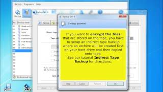 ZDBackup  Direct tape backup LTO  DAT  Software [upl. by Edahs]