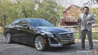 2016 Cadillac CTS Premium Luxury Sedan Test Drive Video Review [upl. by Alper]